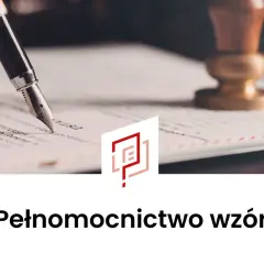 Pióro i pieczęć nad dokumentem. Pełnomocnictwo do zakupu nieruchomości - wzór dokumentu prawnego.