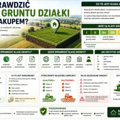 Jak podzielić działkę rolną? Sprawdź klasę gruntu przed zakupem, by uniknąć problemów i kosztów. Dowiedz się, gdzie i jak odczytać oznaczenia.