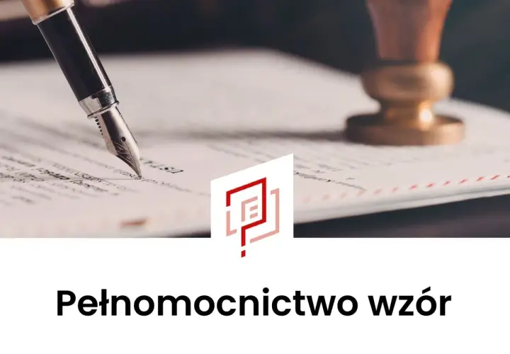 Pióro i pieczęć nad dokumentem. Pełnomocnictwo do zakupu nieruchomości - wzór dokumentu prawnego.
