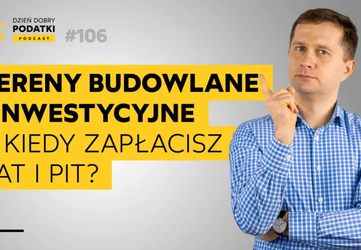 Mężczyzna zastanawia się nad podatkiem od sprzedaży działki budowlanej i inwestycyjnej – kiedy zapłacisz VAT i PIT?