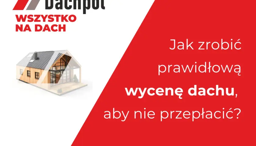 Wizualizacja domu z widocznymi wiązarami dachowymi. Jak zrobić prawidłową wycenę dachu, aby nie przepłacić?