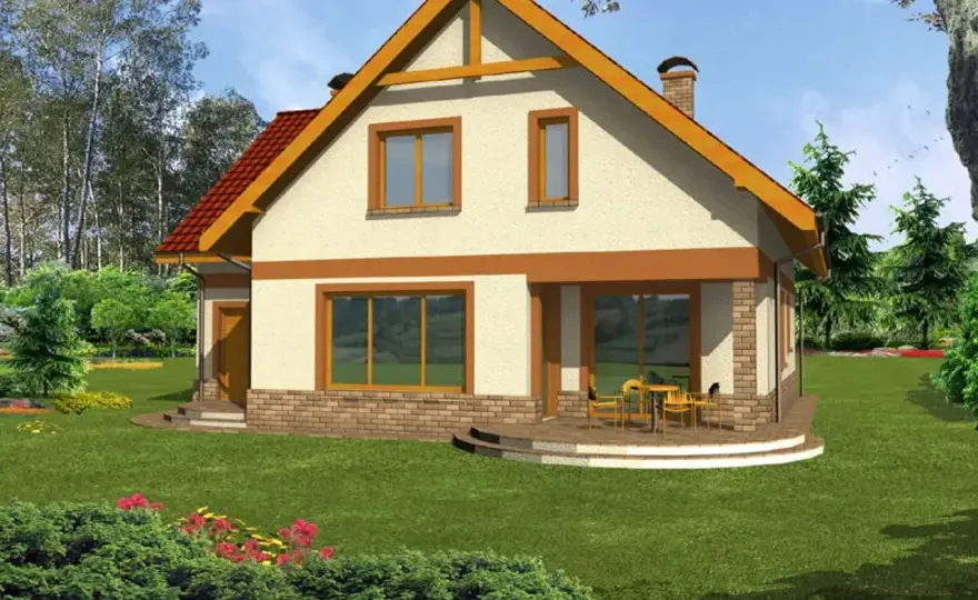 Projekt domu Anita - układ, koszt i działka pod lupą