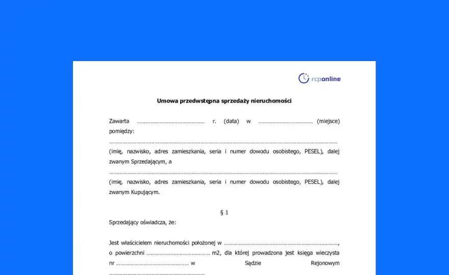 Umowa przedwstępna kupna działki – Zabezpiecz się!