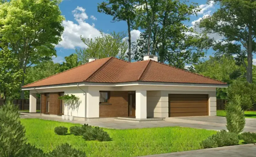Dom Słoneczna Polana M106 - układ, koszty i działka