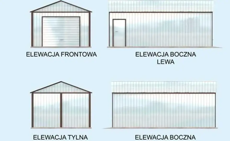 Projekt garażu blaszanego - jak dobrać wymiary i formalności