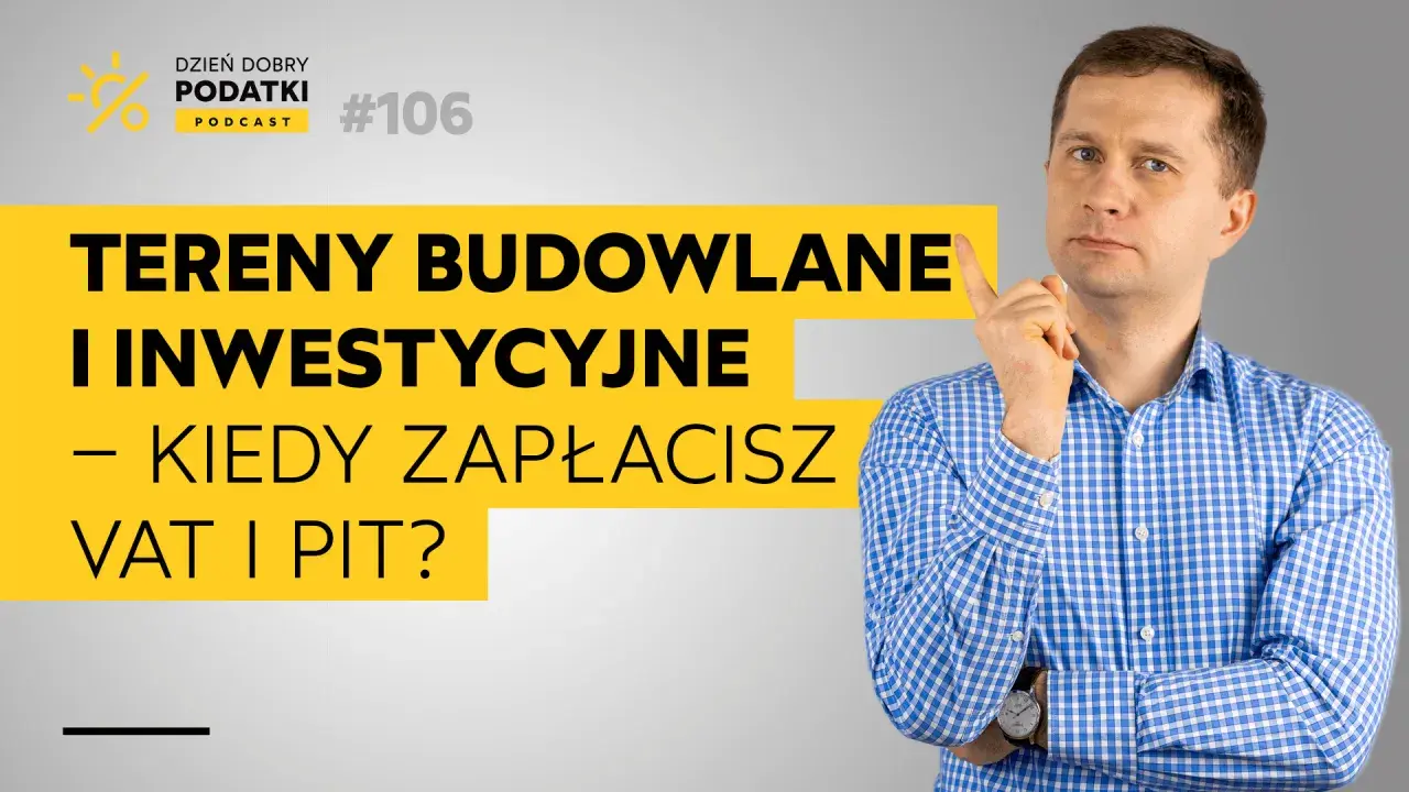 Mężczyzna zastanawia się nad podatkiem od sprzedaży działki budowlanej i inwestycyjnej – kiedy zapłacisz VAT i PIT?